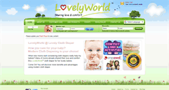 Desktop Screenshot of lovelyworld.com.my