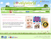 Tablet Screenshot of lovelyworld.com.my